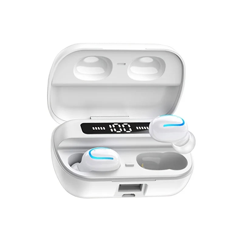 New Wireless In-Ear Earphones Sound Intelligent Noise Cancelling Sports Fitness Running Earphones Stereo Surround Sound