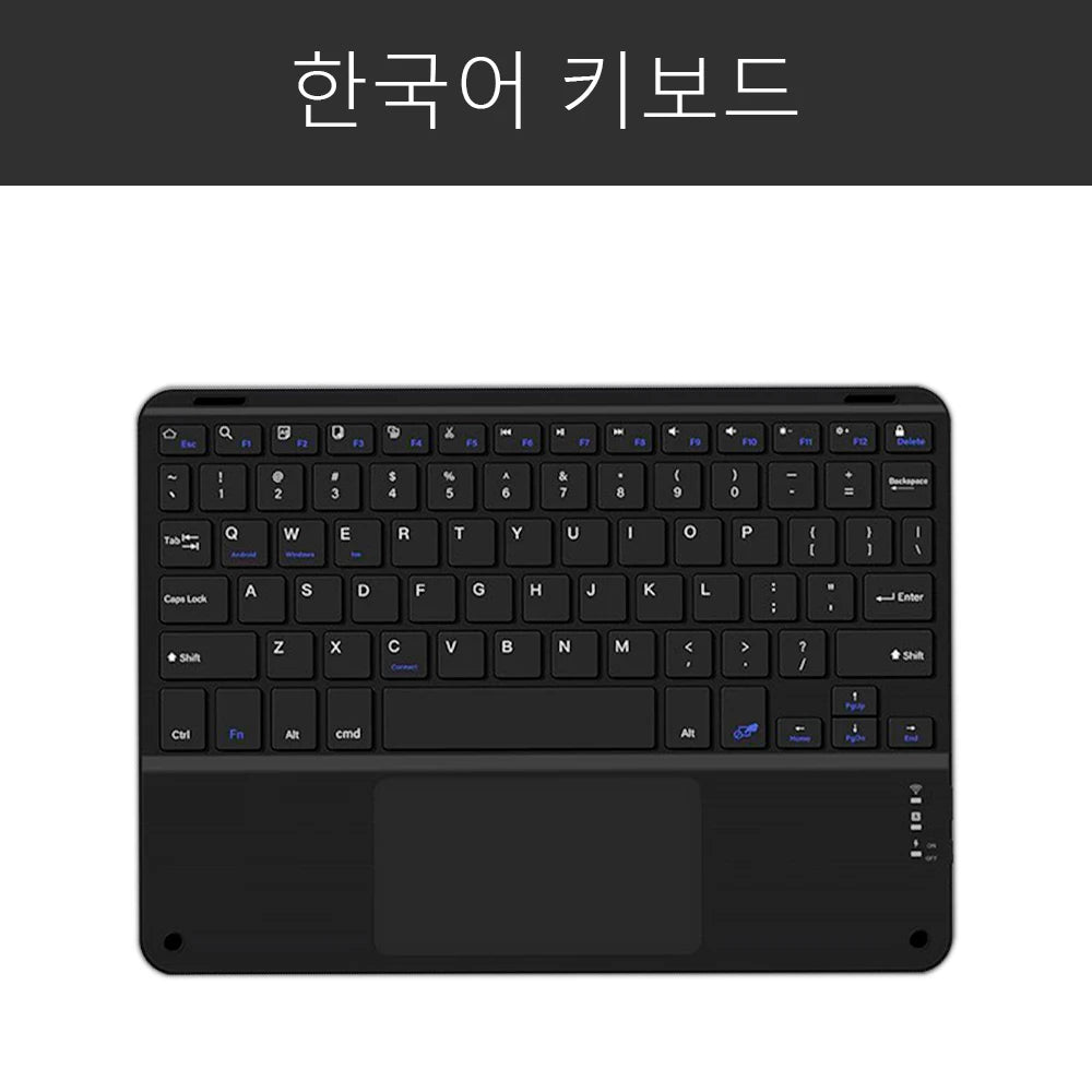 Bluetooth Wireless Keyboard Android IOS Windows Black Keyboard And Mouse Extra Long Standby Tablet Keyboard IPad Keyboard