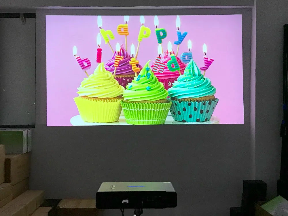 Smartldea V6 3D 4K Projector Android Wifi Daytime Proyector native 1280*800 Auto Focus Full HD 1080p portable smart game Beamer