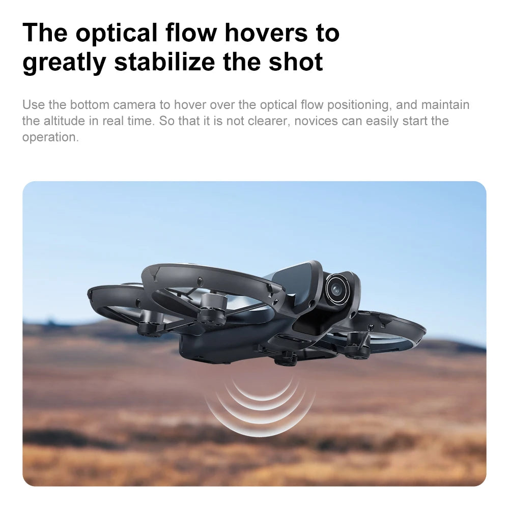 V666 Drone 4k HD Camera ESC 180° Aerial Aircraft Brushless RC Quadcopter Air Pressure Fixed Height Remote Control Airplane Gift