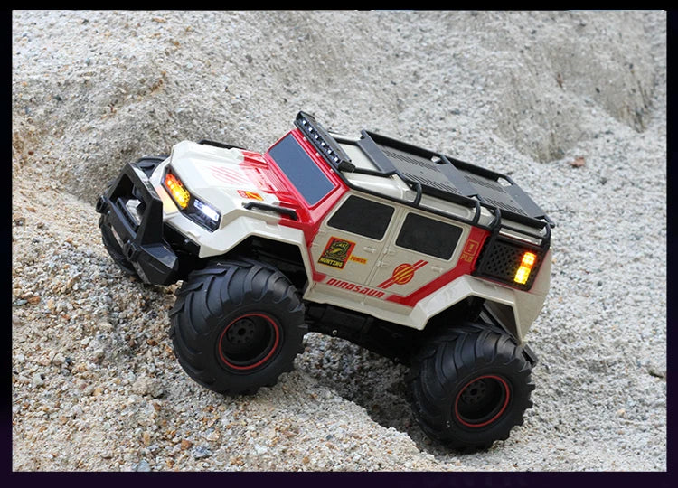 Rc Car Waterproof Amphibious 4Wd Off-Road Vehicle Remote Control Water Land Crawler Stunt Climbing Truck Toys for Boys Children