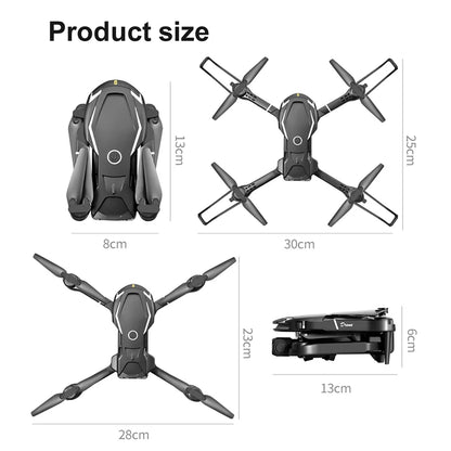 New V88 Drone 8K Professional HD Dual Camera 5G GPS Obstacle Avoidance Photography Optical Flow Foldable Toy UAV 1000M