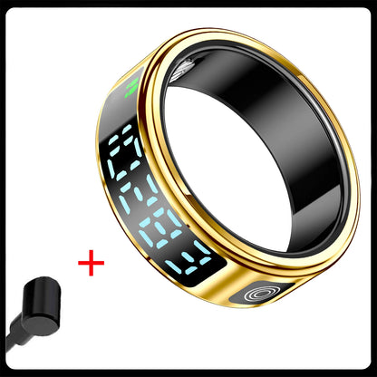 Xiaomi Smart Ring 2025 Display Screen Gestures Control Video 5ATM Waterproof Remote Camera Blood Oxygen Monitor Sports ring New