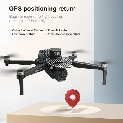 Professional GPS Drone 2025 U33 U99 with 8K Camera 360 Laser Obstacle Avoiding Touch Screen Brushless Motor FPV 5G RC Dron Toys