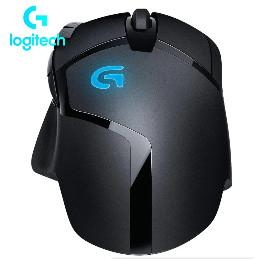 Logitech G402 Gaming Mouse with Adaptive Technology Ergonomic Contoured Shape for Casual And Professional Esports