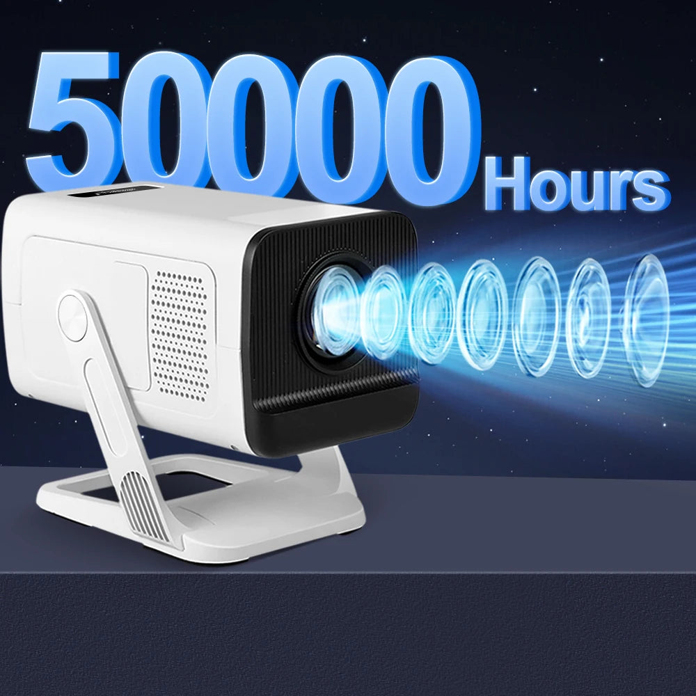 PROGAGA PG310 Mini Projector 4K Android 300Ansi BT5.4 Projetor For Movie PG310 Smart Home Theater Outdoor Video Portable Beamer