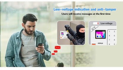 KERUI NEW 4G/WiFi Home Alarm System Tuya Smart Home Sesurity Alarm Wireless Burglary Protection PIR Motion Sensor APP Control