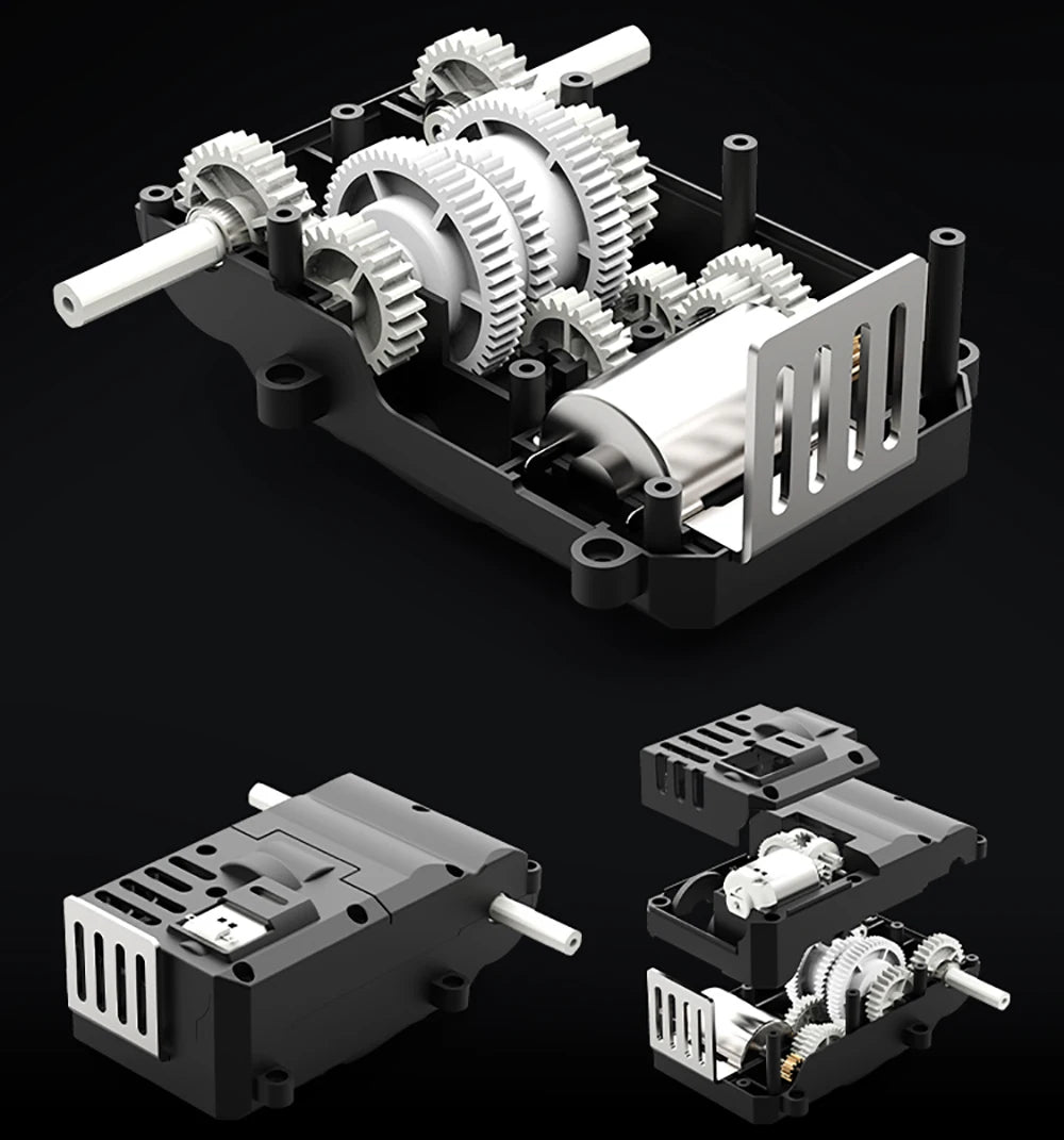 JJRC C8812 / C8812 MAX RC Car Full Scale Tracked Tank Simulation 2.4G Remote Control Car Drift LED Light Off-Road RC Toy As Gift