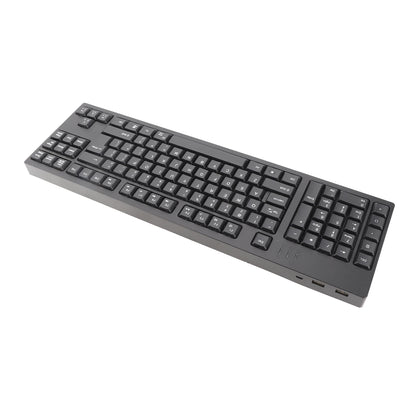 Keyboard left handed keyboard Left Handed Keyboard Ergonomic Full Size Dual USB Interface 109 Keys Keyboard for Computer Laptop