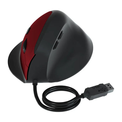 2.4G Vertical Mouse 6 Mute Buttons 800/1200/1600DPI Ergonomic Optical Mouse Comfortable Keysensitive Gaming Mice Office