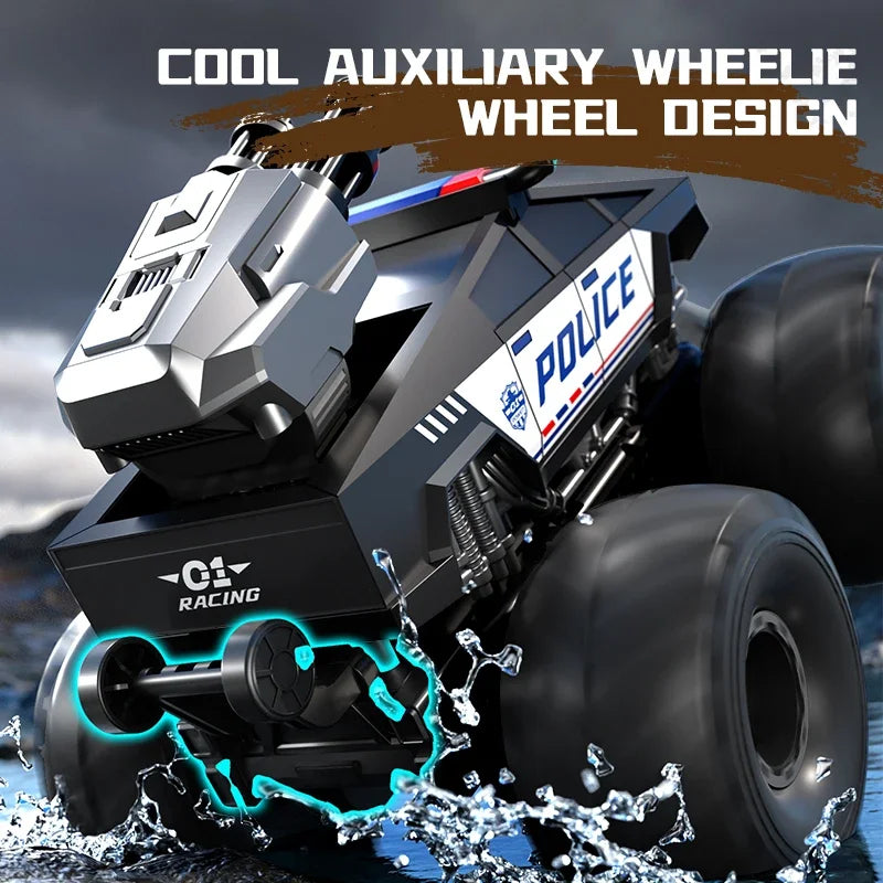 RC Car Amphibious Climbing Off-Road Drift Vehicle Children's Toy 2.4G Remote Control Cars Model Toys for Boys Christmas Gifts