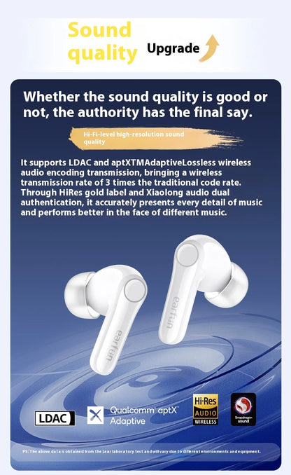 EarFun Air Pro 4 Wireless Earphone Active Noise Reduction HI-FI Bluetooth5.4 Earphones E-sports IPX5 Waterproof PC Gamer Earbuds
