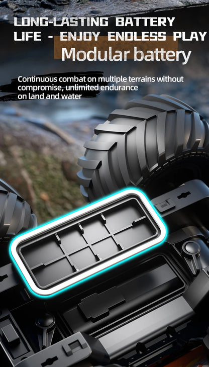 RC Car Amphibious Climbing Off-Road Drift Vehicle Children's Toy 2.4G Remote Control Cars Model Toys for Boys Christmas Gifts