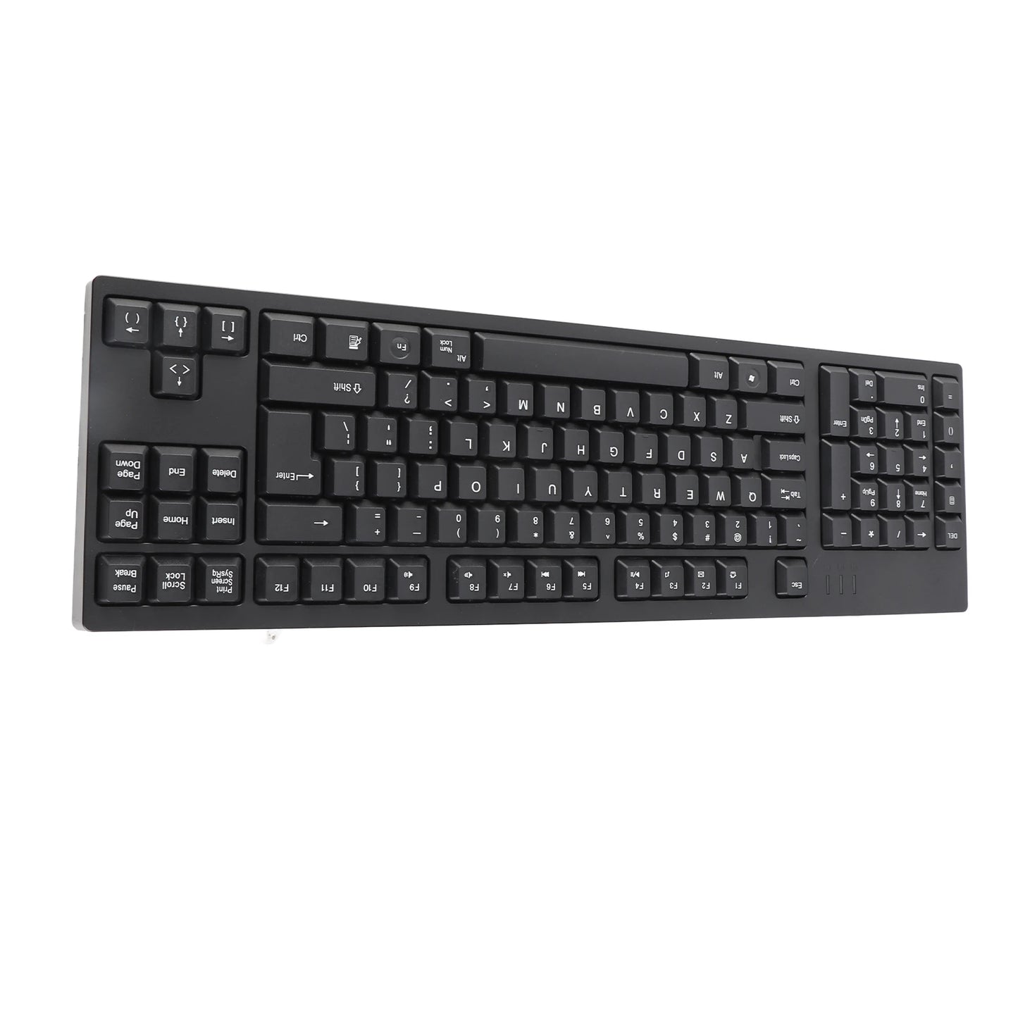 Keyboard left handed keyboard Left Handed Keyboard Ergonomic Full Size Dual USB Interface 109 Keys Keyboard for Computer Laptop