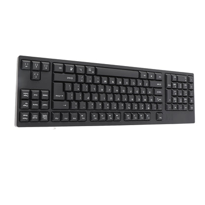 Keyboard left handed keyboard Left Handed Keyboard Ergonomic Full Size Dual USB Interface 109 Keys Keyboard for Computer Laptop