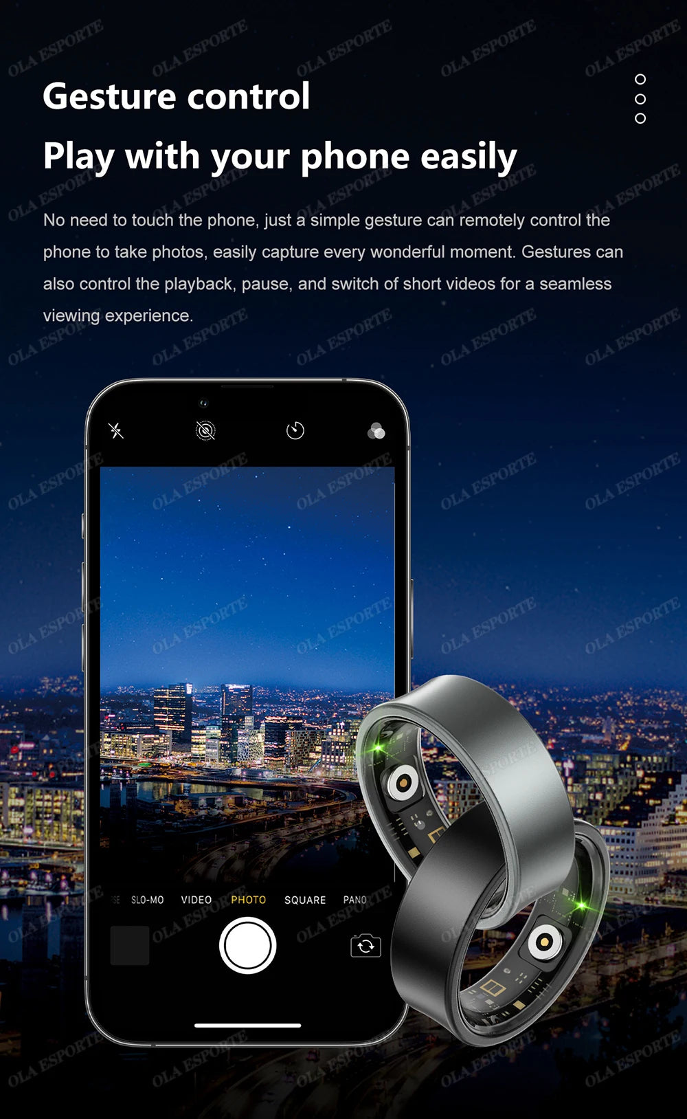 Smart Ring For Women 5ATM&IP68 Waterproof Rings Man Health Monitoring Heart Rate Sleep Monitor Sport Tracker Smartring 2025 New