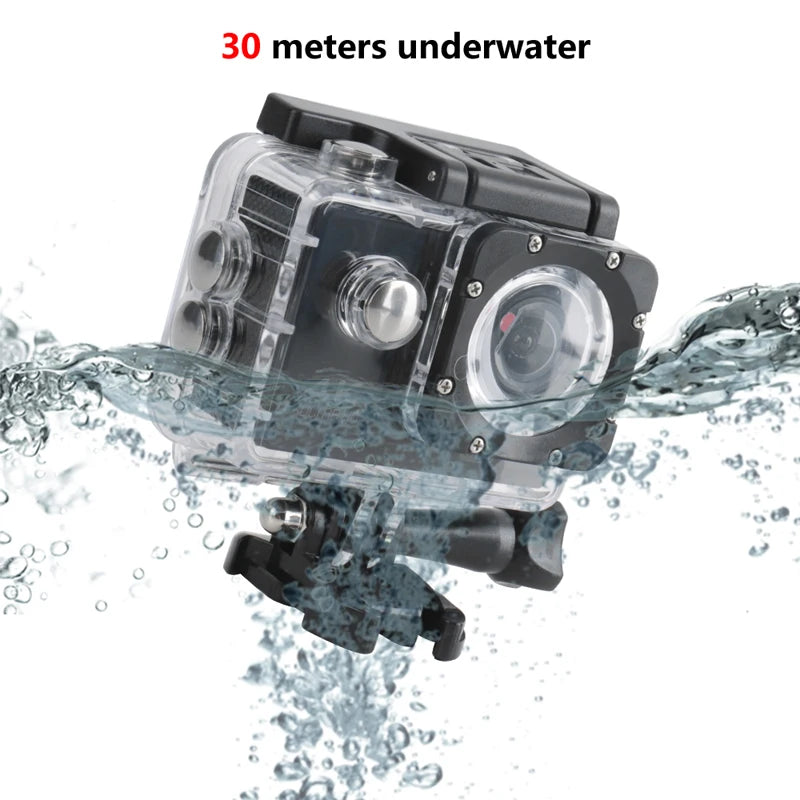Ultra HD 4K Action Camera 1080P/30FPS 2.0 inch Screen WiFi Remote Control Mini Cameras Waterproof DV Helmet Go Sport Camera Pro