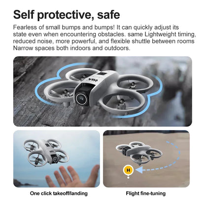 XIAOMI 10000M V66 Mini RC Aerial Drone 8K Professinal Wide Angle HD Dual Camera Intelligent Obstacle Avoidance Drone Toys New