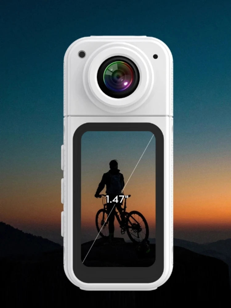 New Thumb Sport Camera New S70 Rotating Camera Portable Outdoor Magnetic Long Range Essential For Bloggers Gift Memory Cycling