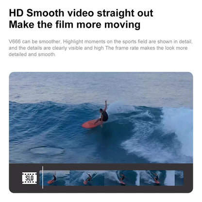 V666 Drone 4k HD Camera ESC 180° Aerial Aircraft Brushless RC Quadcopter Air Pressure Fixed Height Remote Control Airplane Gift