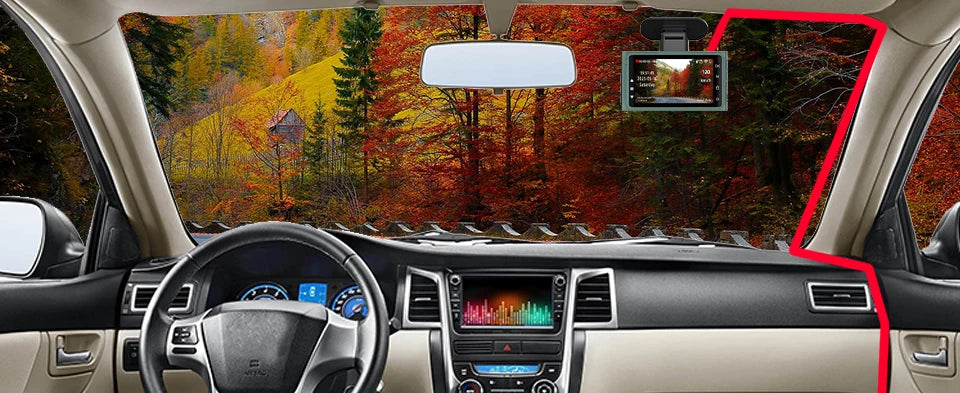 Dash Cam 4K Ultra High Definition Support Speed Real Display Loop Recording Optional 2.5K Rear Camera Driving Recorder