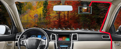 Dash Cam 4K Ultra High Definition Support Speed Real Display Loop Recording Optional 2.5K Rear Camera Driving Recorder