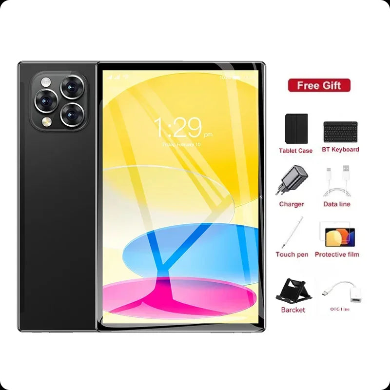 2025 NEW Pad 15 Pro Tablet PC Android 14 22GB+2TB 20000mAh Snapdragon 870 Original Tablets PC 5G Dual SIM Card WIFI HD 4K Mi Tab