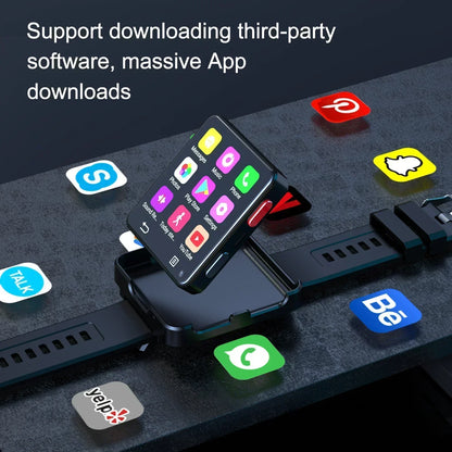 Smart watch Android operating system quad-core processor S998 storage 2.64-inch display dual-camera detachable smart watch