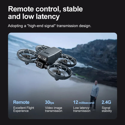 Xiaomi V86 Mini RC Drone 8K Aerial HD Intelligent Obstacle Avoidance Screen Remote Control Brushless Power GPS Helicopeter UAV