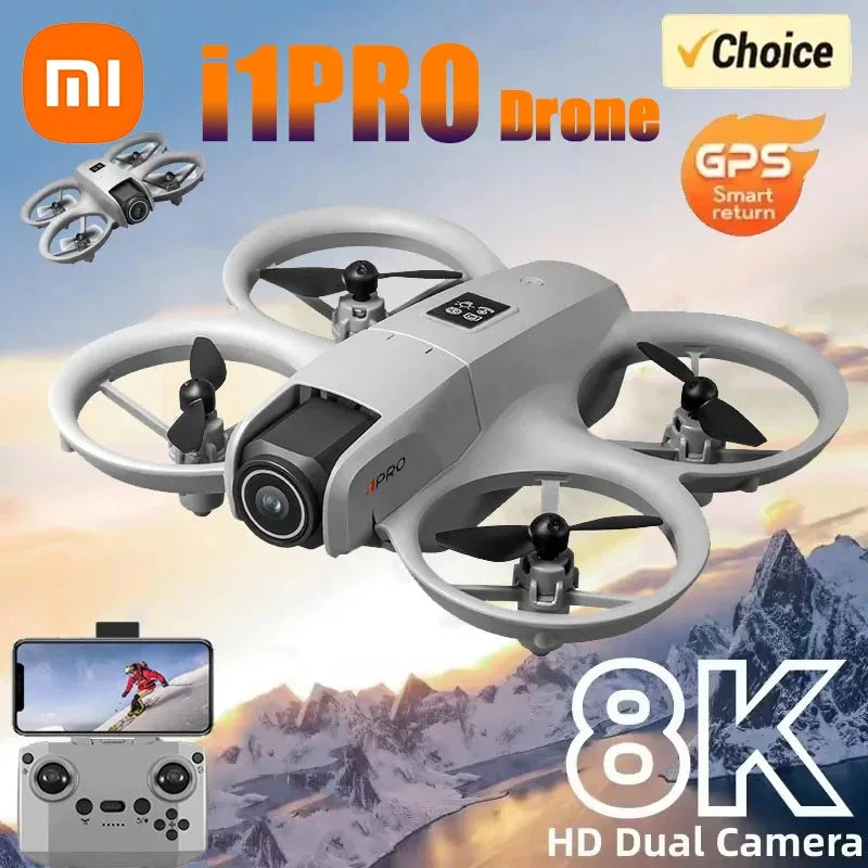 Xiaomi i1PRO Drone 8K HD Camera Professional 5G WIFI Brushless FPV UAV With screen remote control avoidance Aerial UAV RC20000M