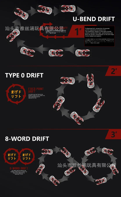 New RC1:24 full-scale remote control driftcar high-speed four-wheel driveremotecontrol racing carwith lightingsimulationcarmodel