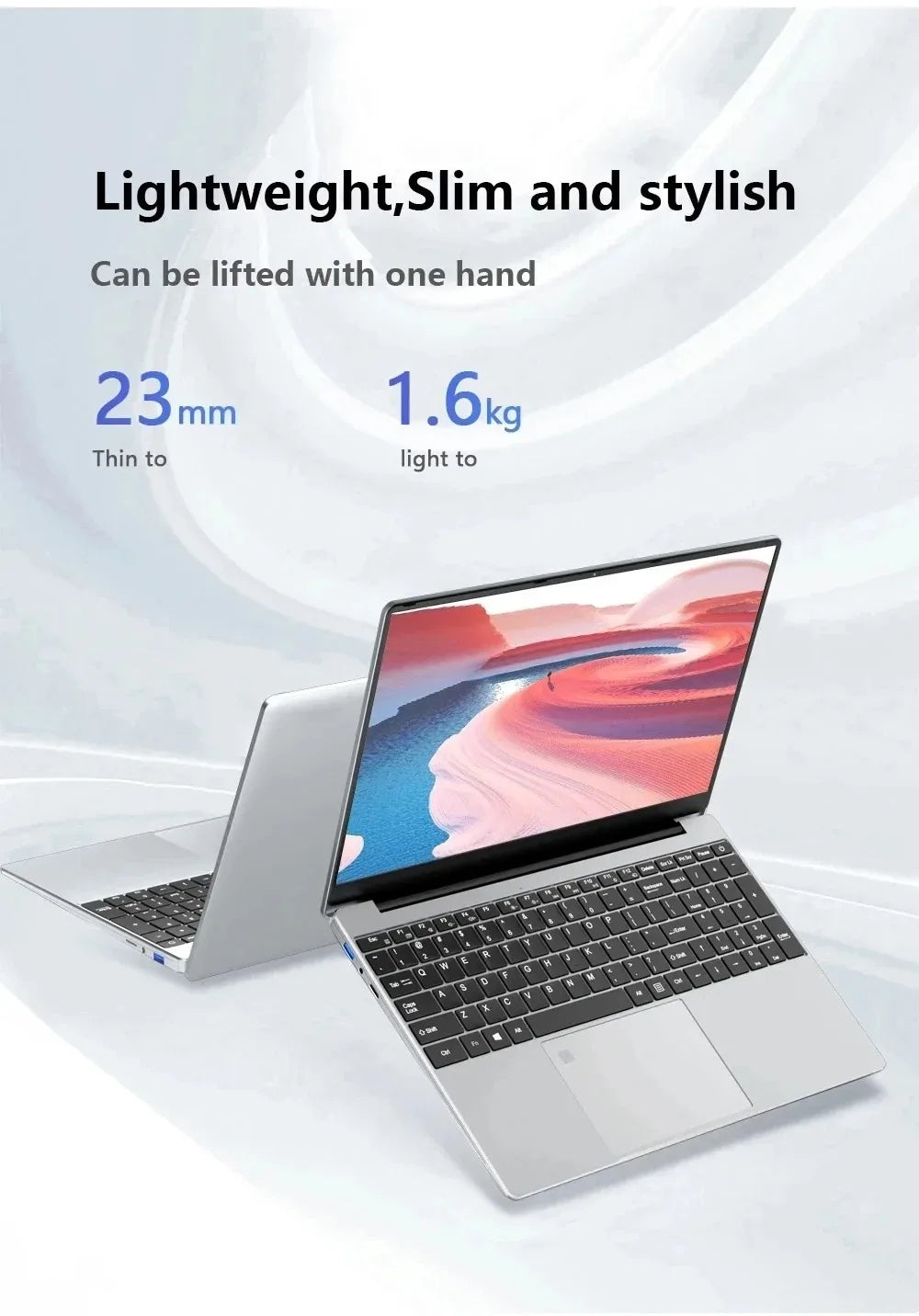 CARBAYTA 15.6" Laptop Computer Intel N5095 Notebook PC 16GB 32GB DDR4 128GB-2TB SSD Office Study PC Windows 11 1080P Laptops