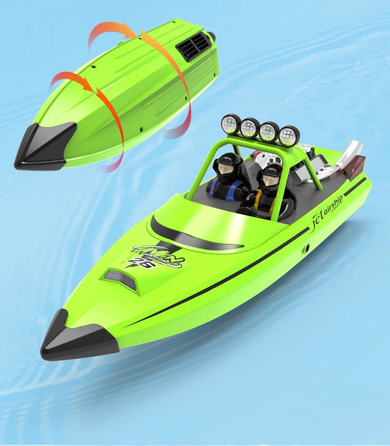 TY725 RC Boat TURBOJET PUMP High-Speed Remote Control Jet Boat Low Battery Alarm Function Adult Children Toys Gift