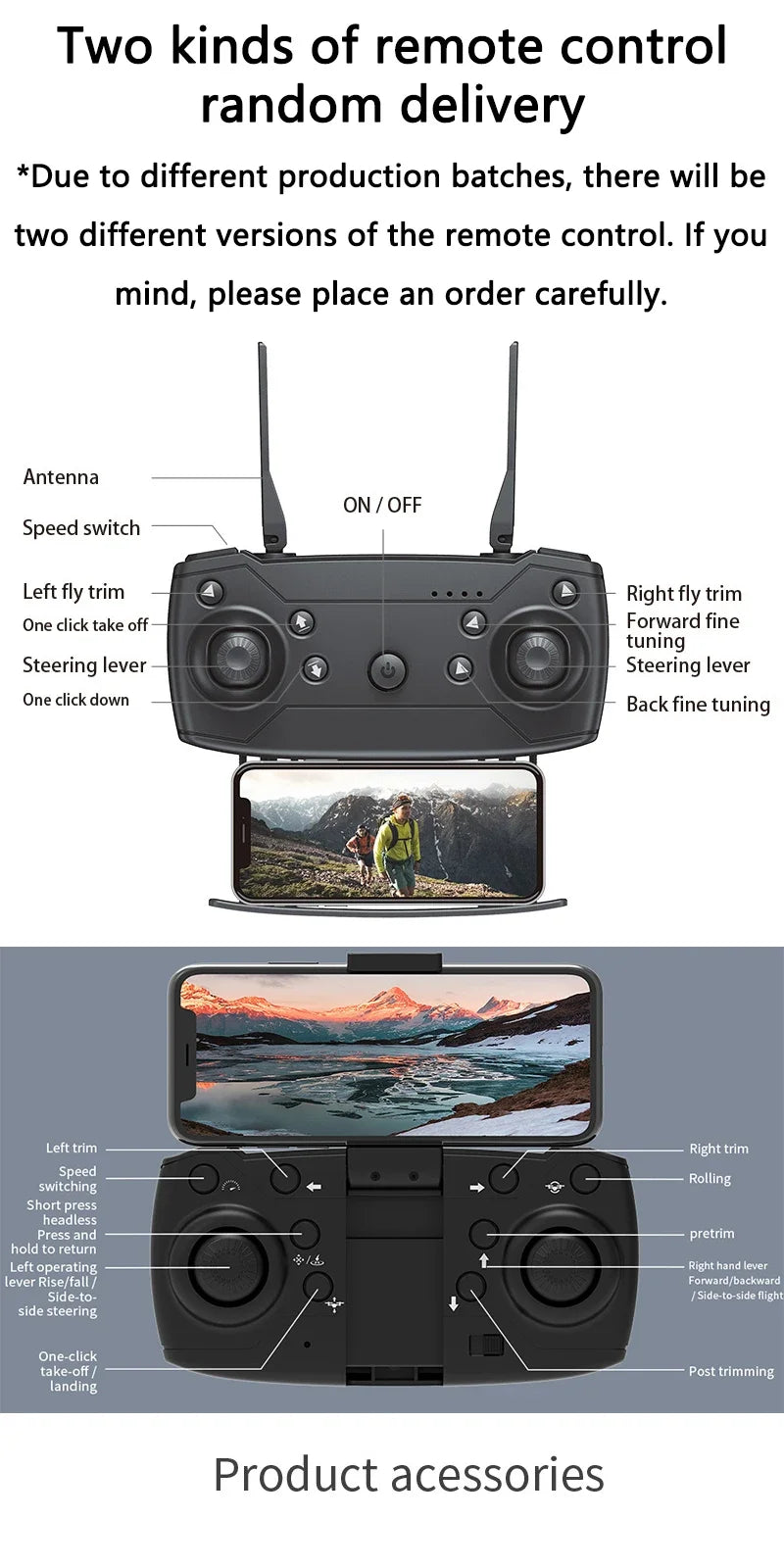 2025 New E88 Pro WIFI FPV Drone - 4K/1080P Dual Camera,Wide-Angle HD, Altitude Hold, Foldable Quadcopter, RC Helicopter Toy Gift