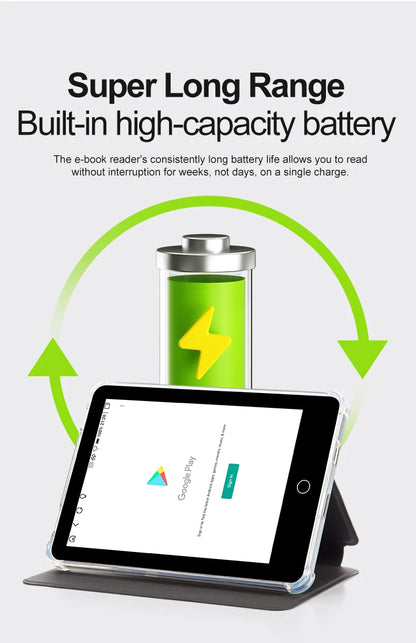 BIGWEI X7Pro 6''Eink Screen Ebook Reader Electronic Epaper Books Notebook E-Ink Display E-book Ereader Tablet Support Kindle APP