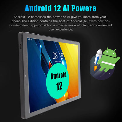 128GB Tablet 10.1 Inch Blue 6GB 128GB 10  CPU 8800mAh Dual Band 5G WiFi Type C MT6592 10.1 Inch Tablet Blue Tablet Tablet PC