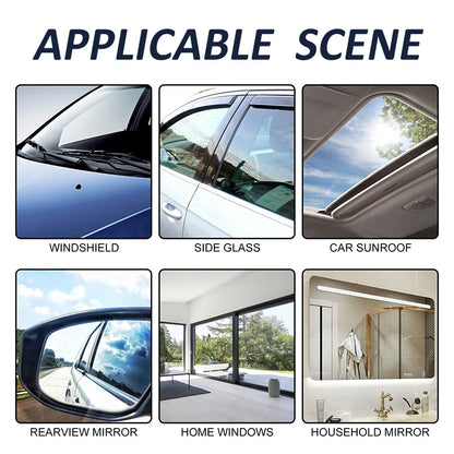 Car Glass Anti-Rain Spray Auto Water repellent Coating Agent Waterproof Rainproof Anti-fog Glass Cleaner Auto Windshield Clear