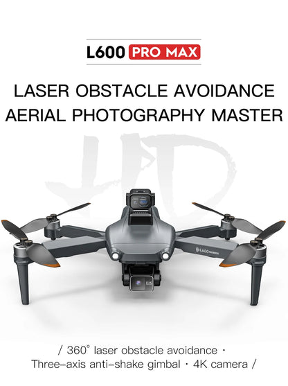 L600-1/L600 PRO MAX Remote control drone with screen Dual camera 4K Professional dron with camera GPS FPV quadcopter 3KM flight