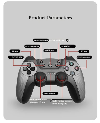 Gaming Controller Car Wireless FOR Model Y/3 Usb Connection Full Area Joystick Anti Slip Double Person Tv Computer Pc gamepad