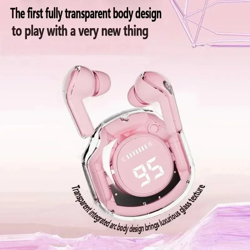 Real TWS Earphone Wireless Earbuds ENC Noise Reduction Game Bluetooth Headphone 3D Sound Field and Bass Bluetooth 5.3 Headset