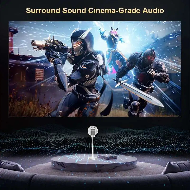 Touyinger X9 Pro Mini Portable Projector 4K Beamer full hd Android 13 Video Led projector  for Movies 3D Beam Home Theater