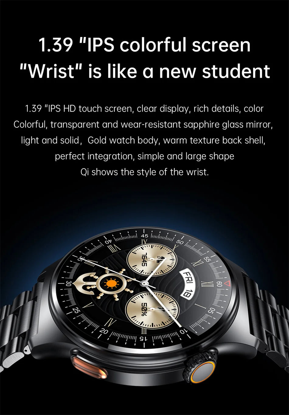 Men's Bluetooth Call Smart Watch GPS Sports NFC Health Monitoring Weather Data Waterproof Smartwatch 2025 New