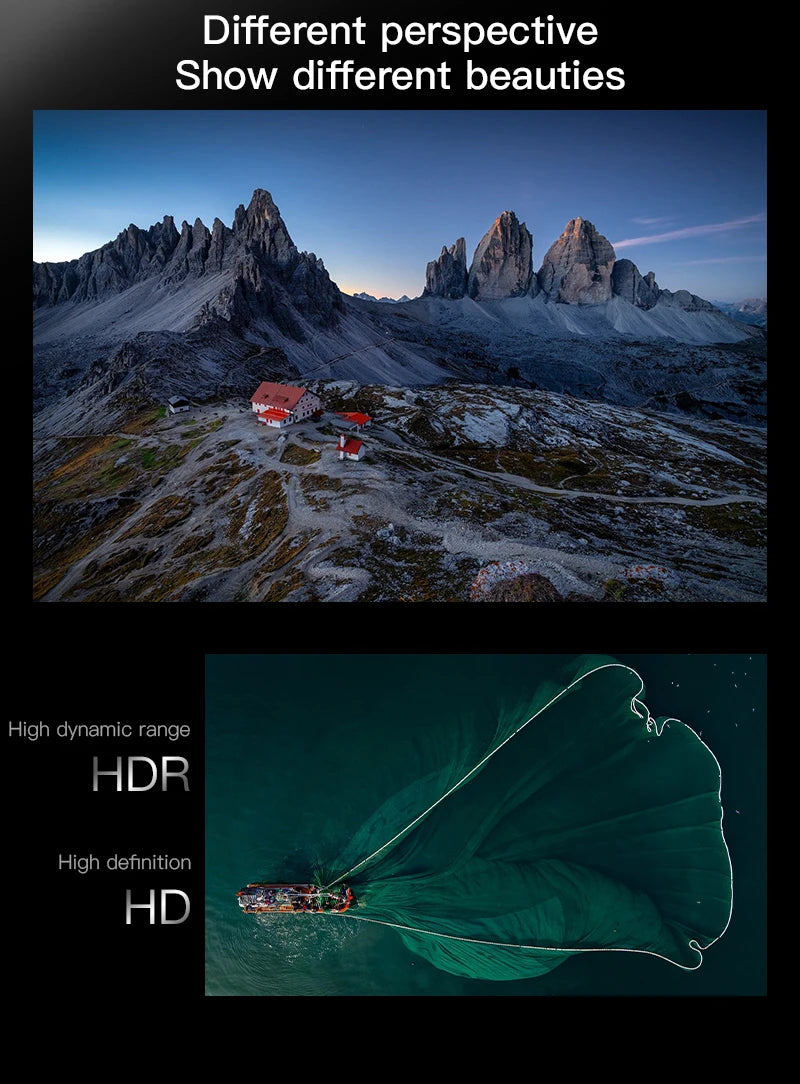 8K HD dual camera GPS drone gimbal 360 ° laser obstacle avoidance brushless quad-axis foldable aircraft