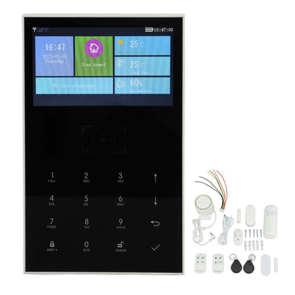 Burglar House Security System Home Security System Wireless WiFi Alarm Burglar System  for Smart Home Home Alarm Kit