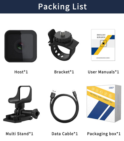 Mini Sport DV Action Camera HD 1080P Bike Motorcycle Helmet Camera Outdoor Video DVR Audio Recorder Dash Cam for Car Bicycle