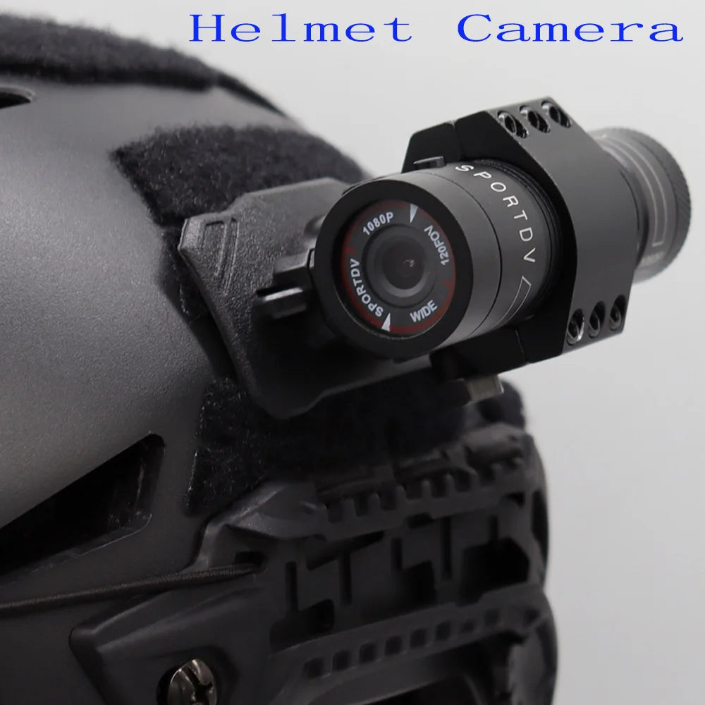 New Tactical 720 1080P Helmet Camera Sport Camera With Video Photo Function For Hunting Airsoft CS Wargame
