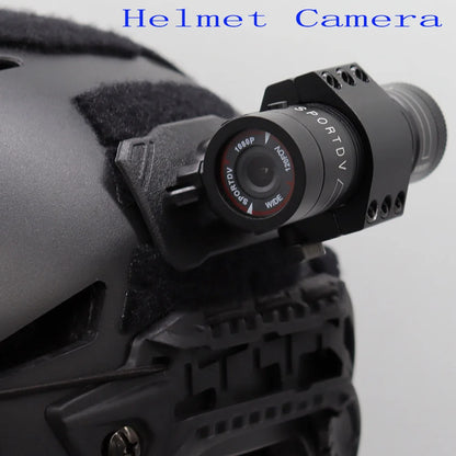 New Tactical 720 1080P Helmet Camera Sport Camera With Video Photo Function For Hunting Airsoft CS Wargame