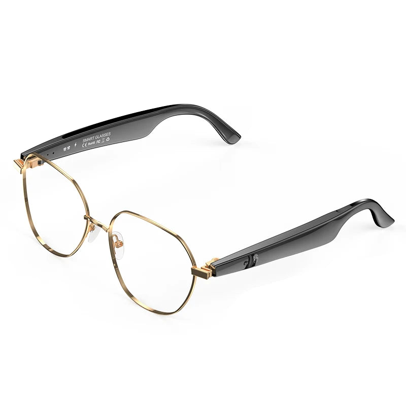 2025 New Smart Glasses Multiple Language Real-time Translation Wireless Call Music Play Sunglasses Waterproof Mens Smart Glasses