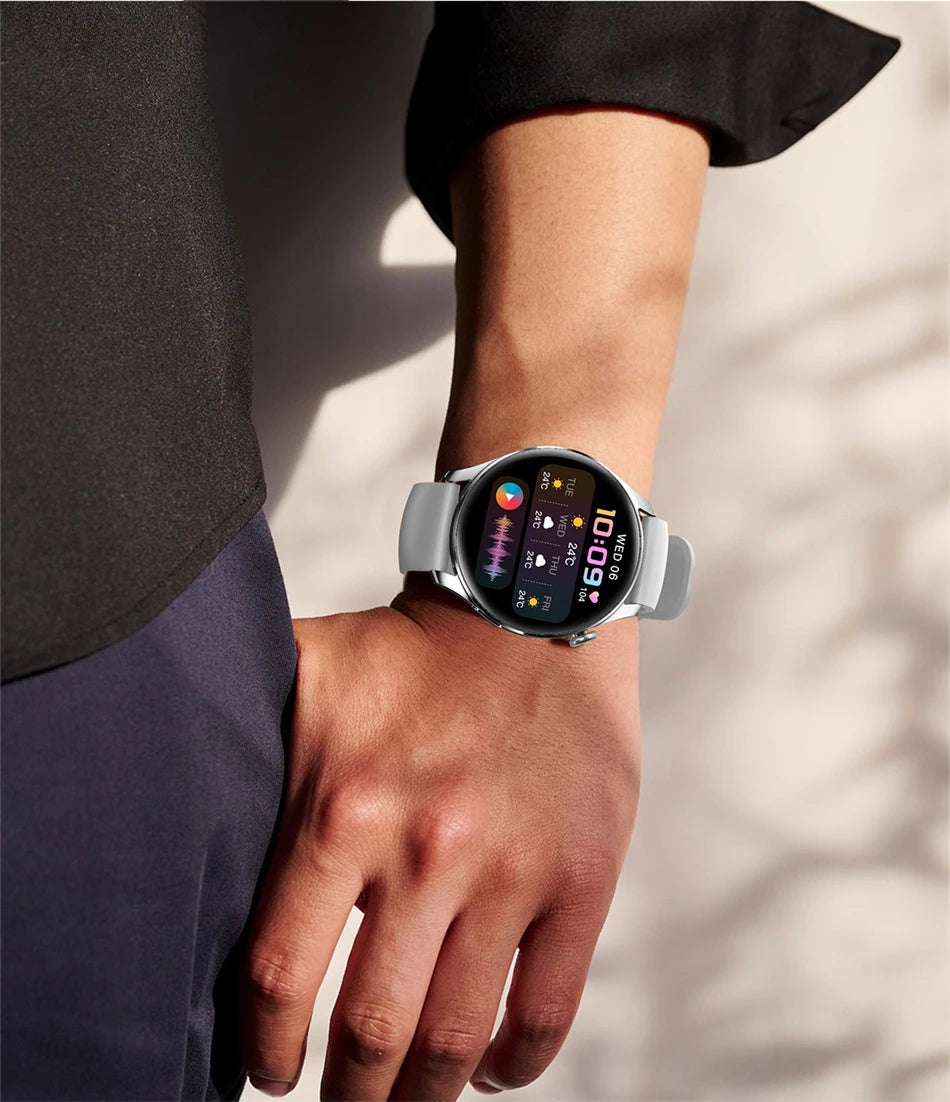 2025 New Watch 3 Smart Watch Men 1.53 Inch HD Screen GPS Fitness tracker Bluetooth Call Health IP67 Waterproof Smartwatch Man