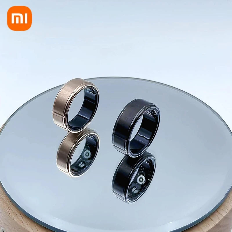 Xiaomi MIJIA Smart Ring With Charging Case Health Monitor Sleep Distance Calories IP68&5ATM Waterproof Multi-sport Men Women NEW